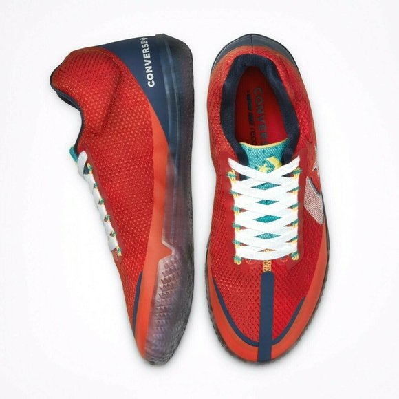 Converse All Star BB Evo Court Daze Low Red Men Basketball 170761C NEW - Picture 2 of 5